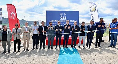 Özbelsan Güneş Enerji Santrali hizmete açıldı