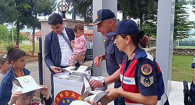 Pazaryeri'nde jandarmadan öğrencilere unutulmaz gün