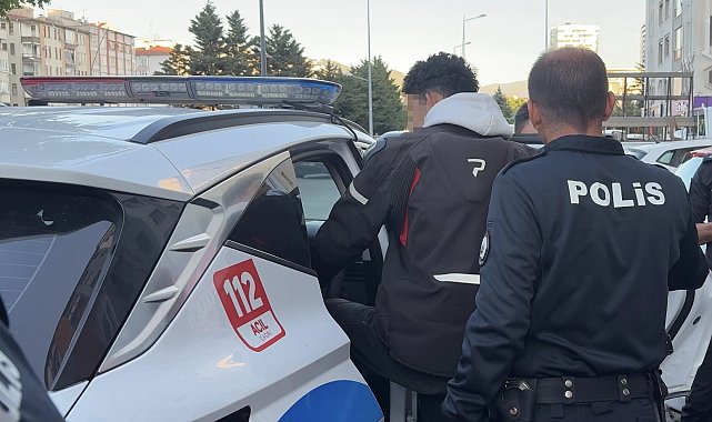 Polis ekipleri kız arkadaşına zarar vereceği iddia edilen şahsı yakaladı