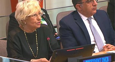 Prof. Dr. Sevil Atasoy, 2025 uyuşturucu kontrol raporlarını BM'de sundu