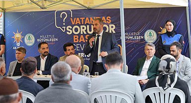 Pursaklar Belediye Başkanı Çetin vatandaşlarla bir araya geldi