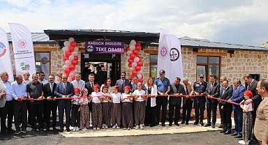 "Kağılcık Ekolojik Teke Obası" törenle hizmete açıldı