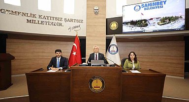 Şahinbey Belediyesi Haziran ayı meclis toplantısı yapıldı