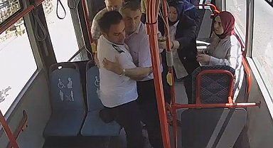 Sakarya Büyükşehir'in otobüsünde bir manevrayla bir hayat kurtuldu