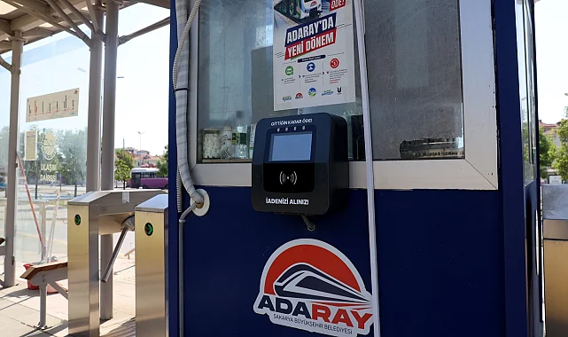 Sakarya ulaşımında 'gittiğin kadar öde' dönemi ADARAY ile başladı