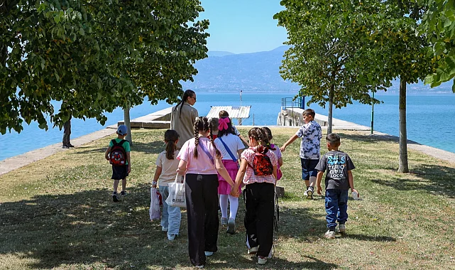 Sakarya'da su müfettişleri Sapanca Gölü ile ilk kez tanıştı