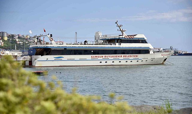 Samsun gezinti gemileri, yeni sezonda turlara başladı