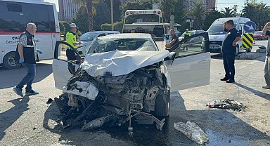 Samsun'da halk otobüsünün karıştığı kazada 1 kişi hayatını kaybetti