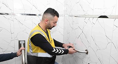 Samsun'da özel bireylere ev içi tutunma aparatı desteği