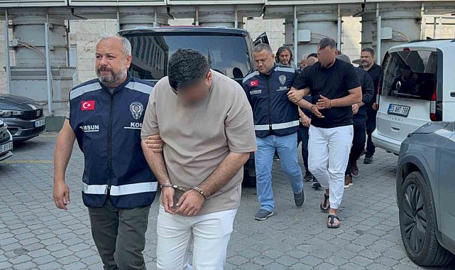 Samsun'da tefecilik ve dolandırıcılık operasyonundan 4 kişi serbest