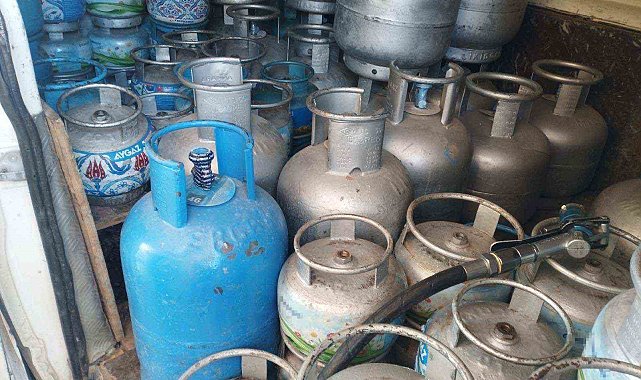 Şanlıurfa'da jandarma denetiminde usulsüz tüp dolumu ortaya çıkarıldı