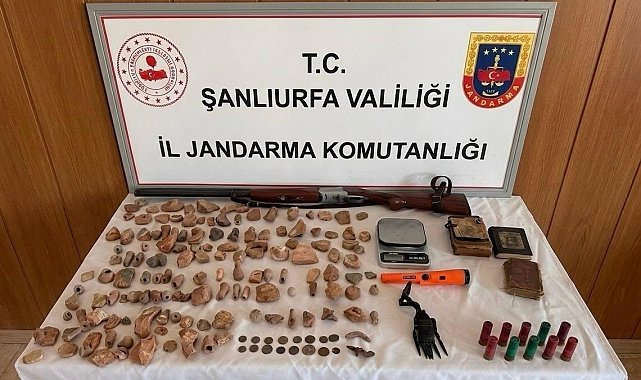 Şanlıurfa'da tarihi eser kaçakçılığı: 1 gözaltı