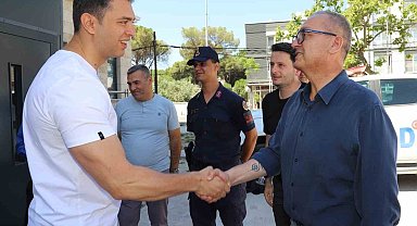 Saruhanlı Kaymakamı Murat Acar gözyaşları ve dualarla uğurlandı