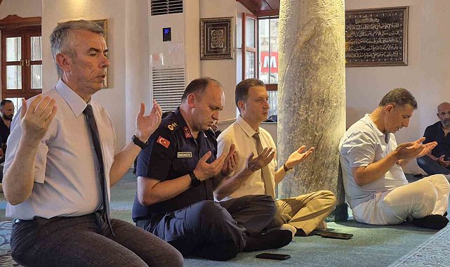 Şehit Ercan Yangöz için Kuran okundu