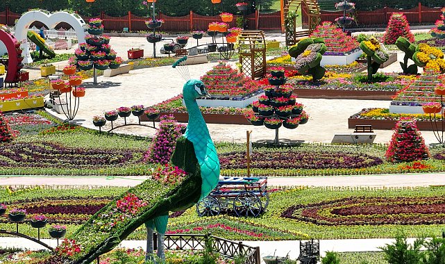 Selçuklu Çiçek Bahçesi kapılarını açıyor