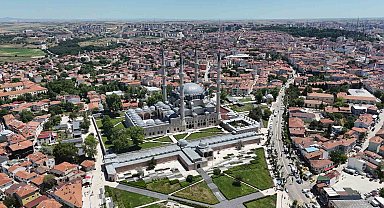Selimiye'de tarihi gün: Cumhurbaşkanı Erdoğan'a Edirne'de büyük sevgi seli
