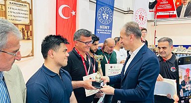 Siirt TSO Satranç Turnuvası tamamlandı