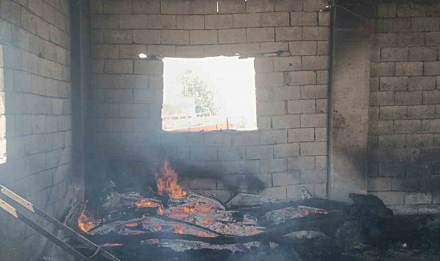 Siirt'te korkutan yangın