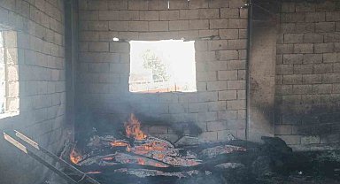 Siirt'te korkutan yangın