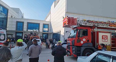 Sinop'ta hastanede yangın paniği