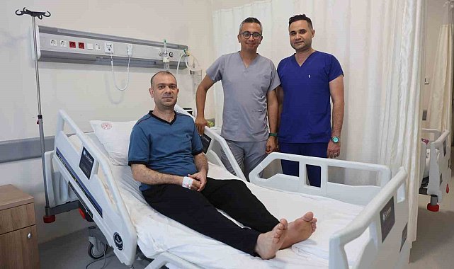 Sırtındaki 10 yıllık kitlenin içinden 1 buçuk kilogramlık tümör çıktı