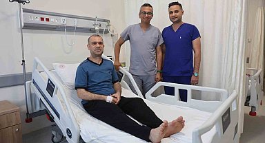 Sırtındaki 10 yıllık kitlenin içinden 1 buçuk kilogramlık tümör çıktı