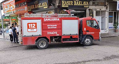Siverek'te iş yerinde çıkan yangın korku dolu anlar yaşattı