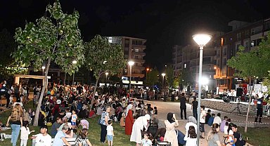 Siverek'te sıcak yaz akşamlarında sıra gecesi etkinliği