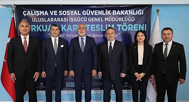 SOCAR Türkiye yöneticilerine Turkuaz Kart takdim edildi