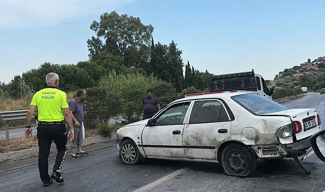 Söke'de trafik kazası: 1 yaralı