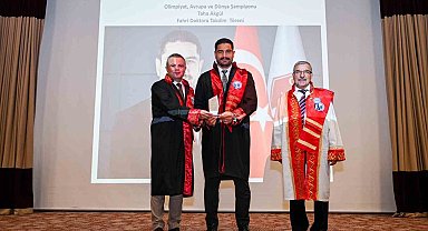Taha Akgül'e fahri doktora ünvanı verildi