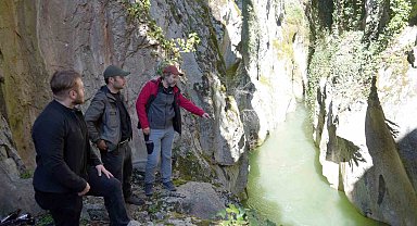 Tarihi kalıntıların da bulunduğu iki köy arasında kalan kanyon, keşfedilmeyi bekliyor