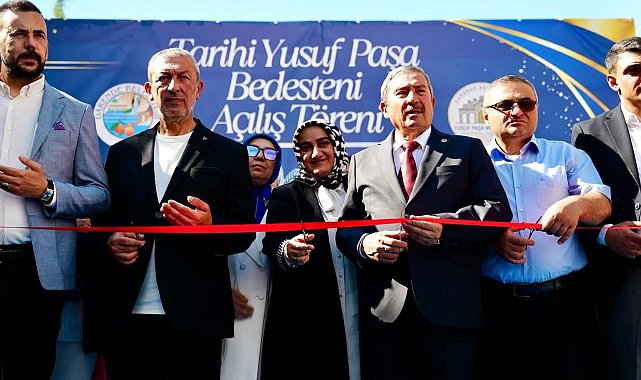 Tarihi Yusuf Paşa Bedesteni yeniden kapılarını açtı