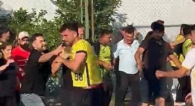 Tarsus'ta köyler arası futbol turnuvasında maç sonu kavgası