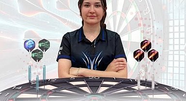 Tavaslı Elif Dilara Davulcu Avrupa dart şampiyon oldu