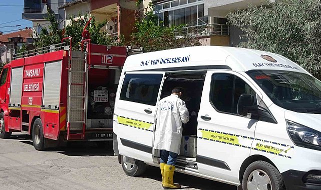 Tavşanlı'da yangın, 1 kişi hayatını kaybetti