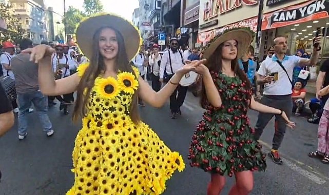 Tekirdağ'da "60. Uluslararası Kiraz Festivali" başladı