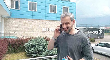 Teknik direktör Serkan Özbalta Erzurum'da