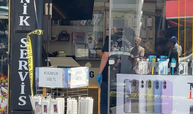 Telefoncuya kurye kılığında gelip kurşun yağdırdı: 1 ölü