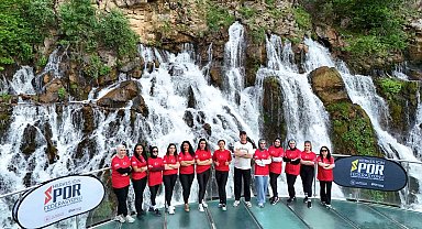 Tomara Şelalesi'nde Dünya Yoga Günü etkinliği