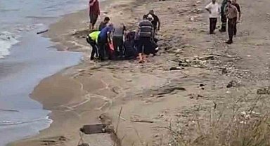 Trabzon'da baba ile oğlu boğulmaktan son anda kurtarıldı