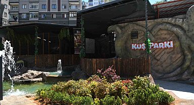 Trabzon'da kuş parkı ilgi çekiyor