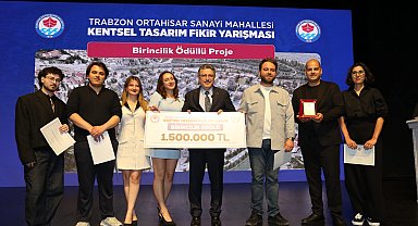 Trabzon'da ödüller sahiplerini buldu