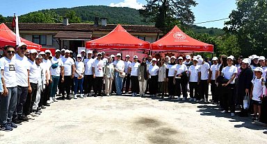 Türk mutfağı haftasından fındıklı gözleme atölyesi