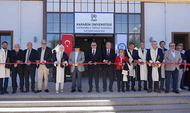 Türker İnanoğlu'nun adı KBÜ'de yaşayacak: Açılış ve mezuniyet coşkusu bir arada