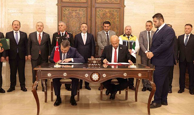 Türkiye ve Suriye arasında afet ve acil durum alanında mutabakat zaptı imzalandı