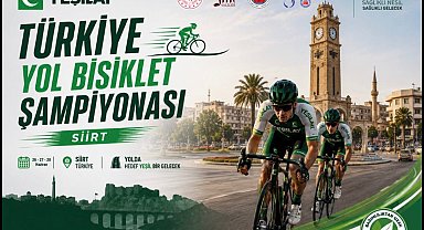 Türkiye Yol Bisikleti Şampiyonası'nda gözler Siirt'e çevrildi
