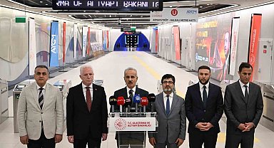 Türkiye'nin en uzun metro ringinin son halkası yarın açılıyor