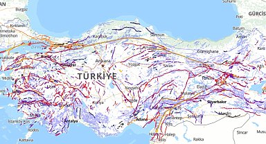 Türkiye'nin diri fay haritası güncellendi... Diri faylar 700'e yükseldi!