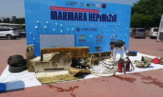 Tuzla'da deniz dibi temizliği: Batık teknelerin kalıntıları çıkarıldı
